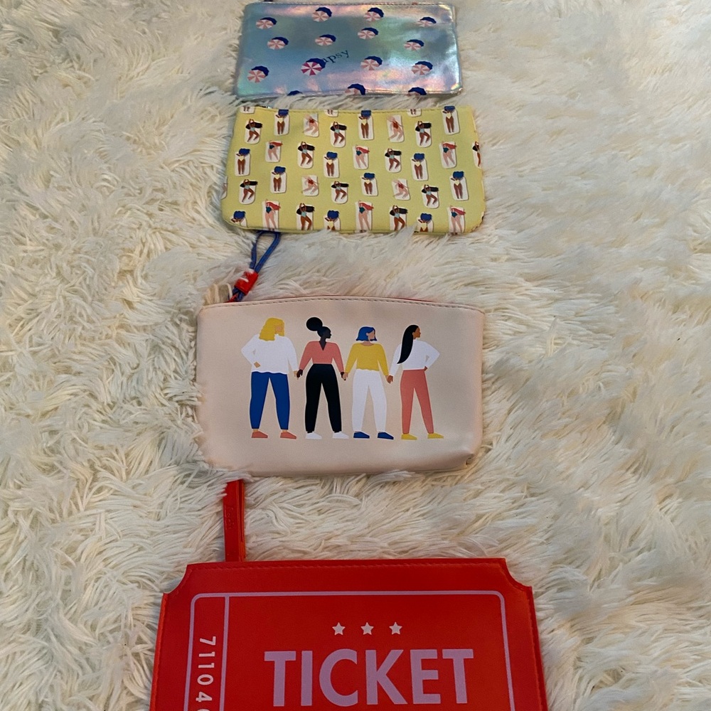 4 Ipsy bags